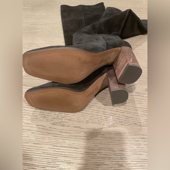 NWT Sam Edelman Black Olly Knee High Boots - Picture 7 of 13